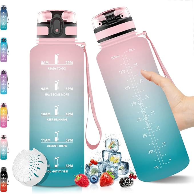 Bouteilles d’eau avec filtres intégrés
