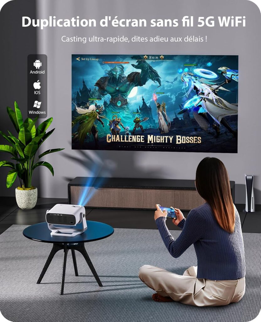 Mini Projecteurs Portatifs pour Smartphone