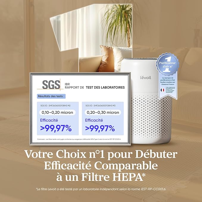Purificateurs d’air compacts de bureau