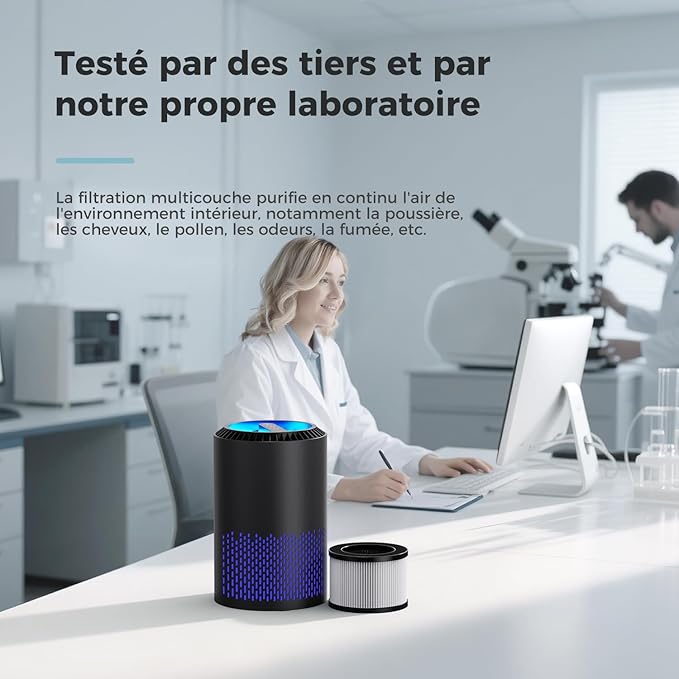 Purificateurs d’air compacts de bureau